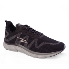 Tênis Esportivo Masculino Adrun Walk 8308M Preto - comprar online