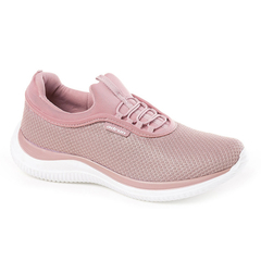 Tênis Esportivo Feminino Adrun Fit 8409F Rosa