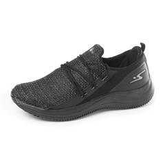 Tênis Esportivo Feminino Adrun Fit 8410F Preto - comprar online