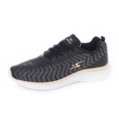 Tênis Esportivo Feminino Adrun Flexup 8616F-1111 Preto - comprar online