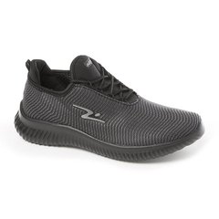 Tênis Esportivo Masculino Adrun Flexpower 8710M Preto