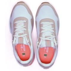 Tênis Esportivo Feminino Adrun Join 9510F Off-White