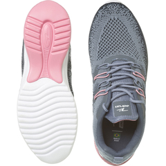 Tênis Esportivo Feminino Adrun Soft Gel 9601F-1246 Cinza - loja online