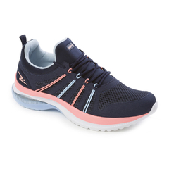 Tênis Esportivo Feminino Adrun Soft Gel 9602F-1204 Azul