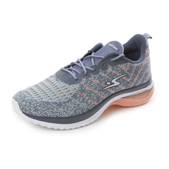 Tênis Esportivo Feminino Adrun Soft Gel 9605F-119 Cinza - comprar online