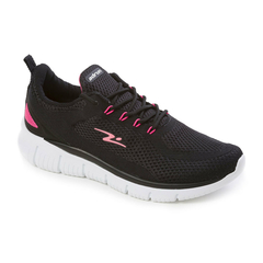 Tênis Esportivo Feminino Adrun Flex Moove 9703F-093 Preto