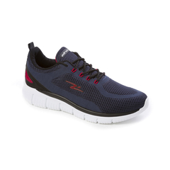 Tênis Esportivo Masculino Adrun Flex Moove 9703M-1207 Azul