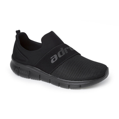 Tênis Esportivo Masculino Adrun Flex Moove 9705U-002 Preto