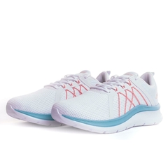 Tênis Esportivo Feminino Adrun Flex Go 9803F Branco