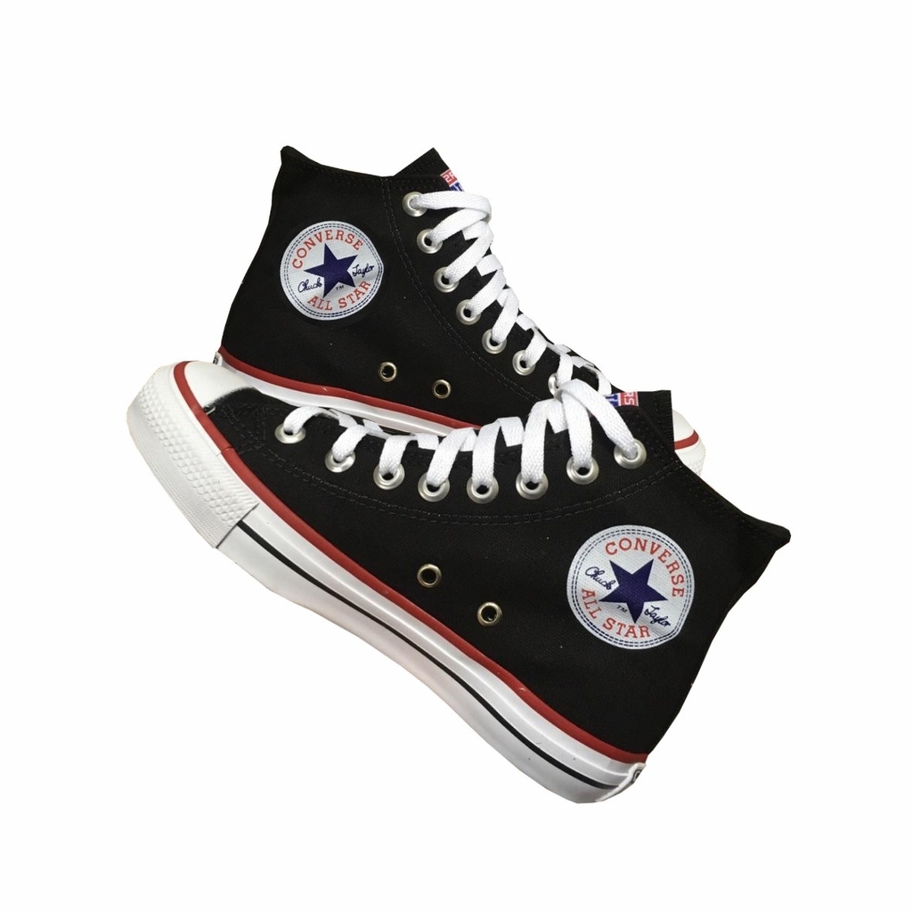 All Star Cano Longo Preto