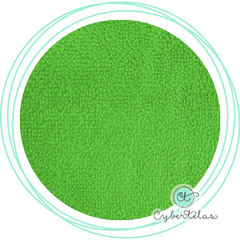 Tela Toalla de Microfibra color verde manzana