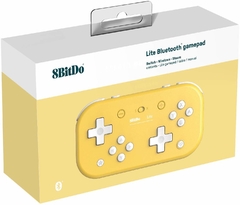 8BITDO LITE BLUETOOTH GAMEPAD AMARILLO NINTENDO SWITCH WINDOWS Y MAS (ver descripcion)