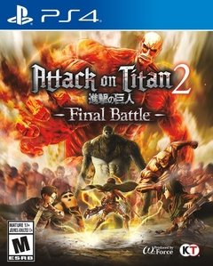 ATTACK ON TITAN 2 FINAL BATTLE PS4
