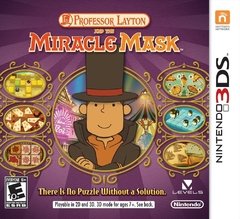 PROFESSOR LAYTON AND THE MIRACLE MASK 3DS