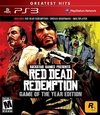 RED DEAD REDEMPTION GAME OF THE YEAR GOTY PS3