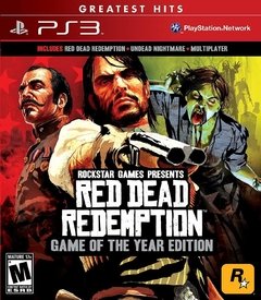 RED DEAD REDEMPTION GAME OF THE YEAR GOTY PS3