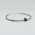 Pulsera Full Plata con Dije Ojito Griego Negro plata 925