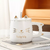 TAZA CERAMICA CON TAPA Y CUCHARA CUTE CAT - comprar online