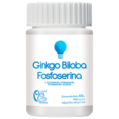 Basics Ginkgo Biloba + Fosfoserina comprimido 60 unid.