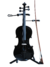 Violin en color Negro 4/4 con estuche arco y resina - General Music