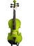 Para niños Violines Azul y Verde 4/4 Con Estuche + Arco y Resina