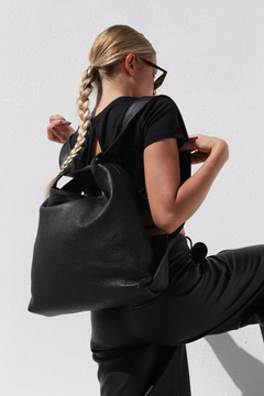 Cartera Mochila Cayetana Negro Comprar en bysofia