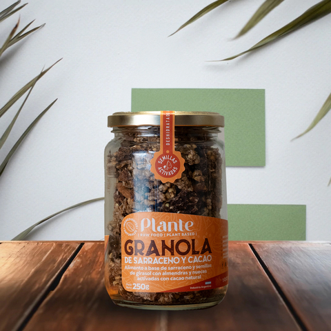 Granola Raw - Sarraceno y cacao