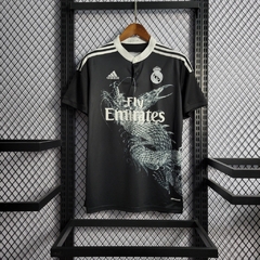 Camisa Real Madrid Third (3) "Dragão" Yamamoto 2014/15 Adidas Retrô Masculina (PRONTA ENTREGA)