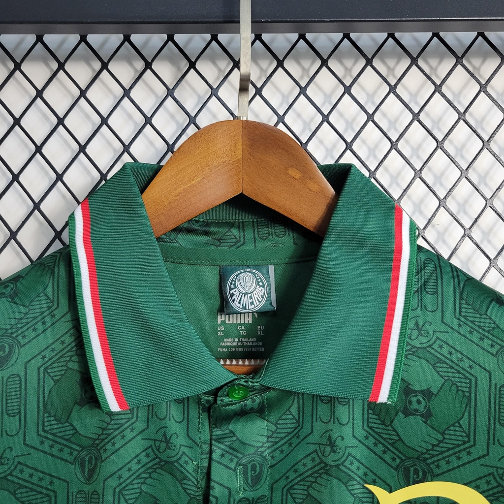 Camisa Polo Palmeiras Abel Ferreira 2022/23 Puma Masculina