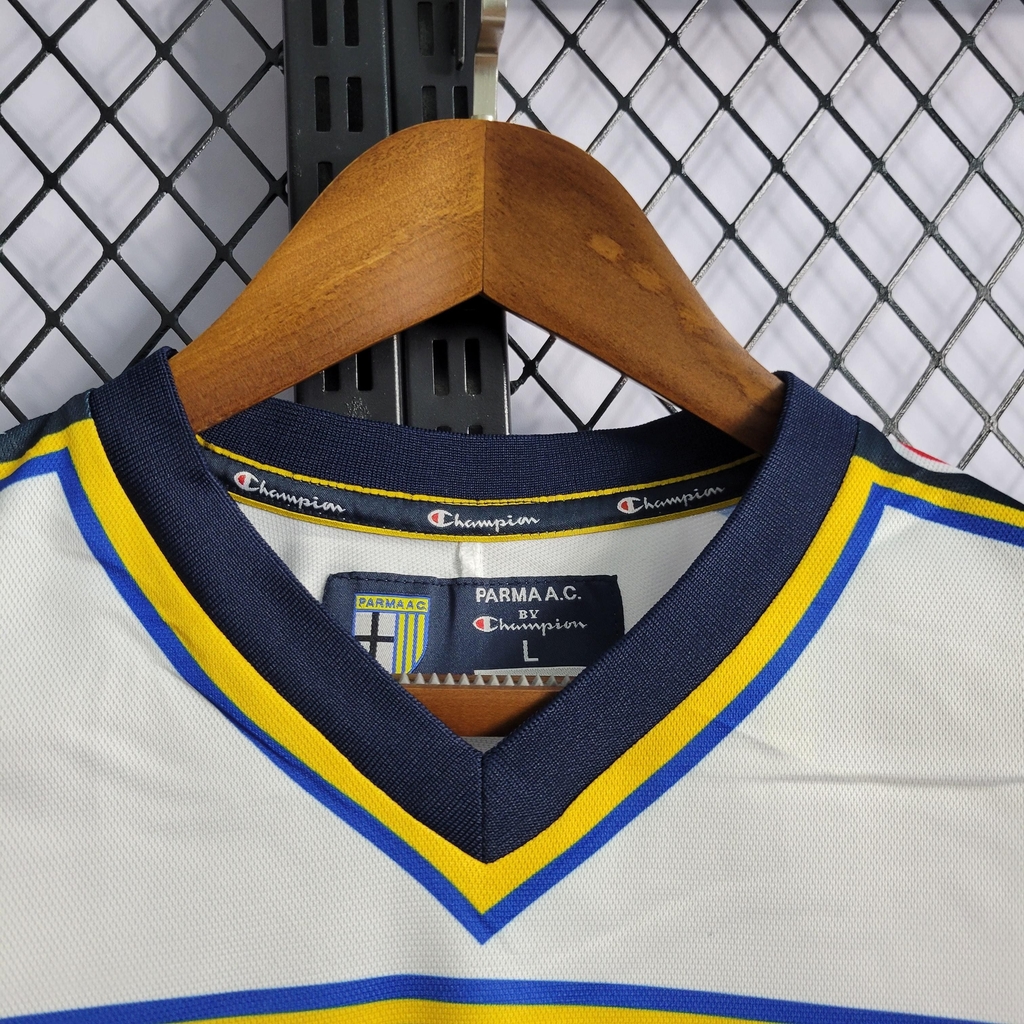 Camisa Parma Away 2 2002 03 Champion Retro Masculina