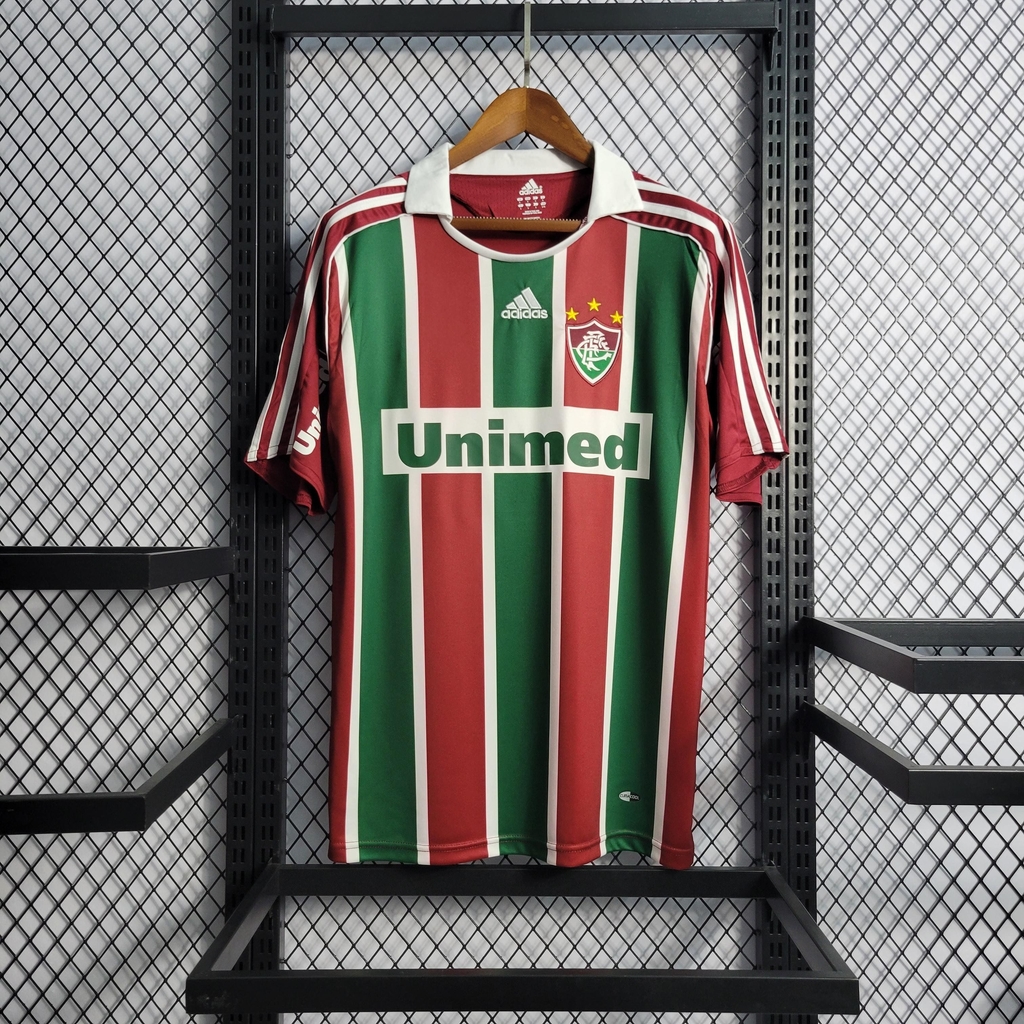 Camisa Fluminense Home (1) 2008/09 Adidas Retrô Masculina
