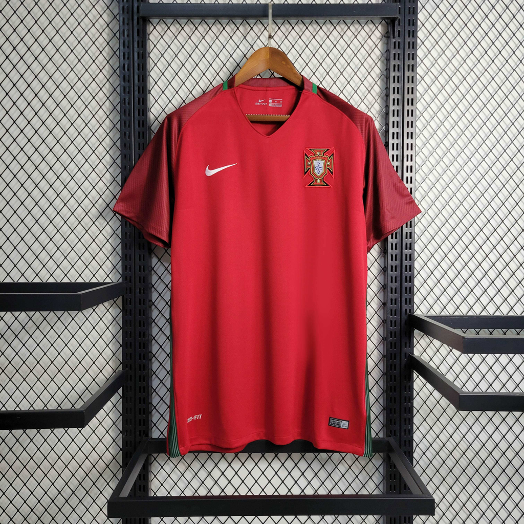 Camisa Portugal Home (1) 2016 Nike Retrô Masculina