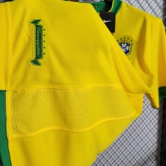 Camisa Brasil Home (1) 2006 Nike Retrô Masculina (PRONTA ENTREGA - ADRIANO 7) na internet