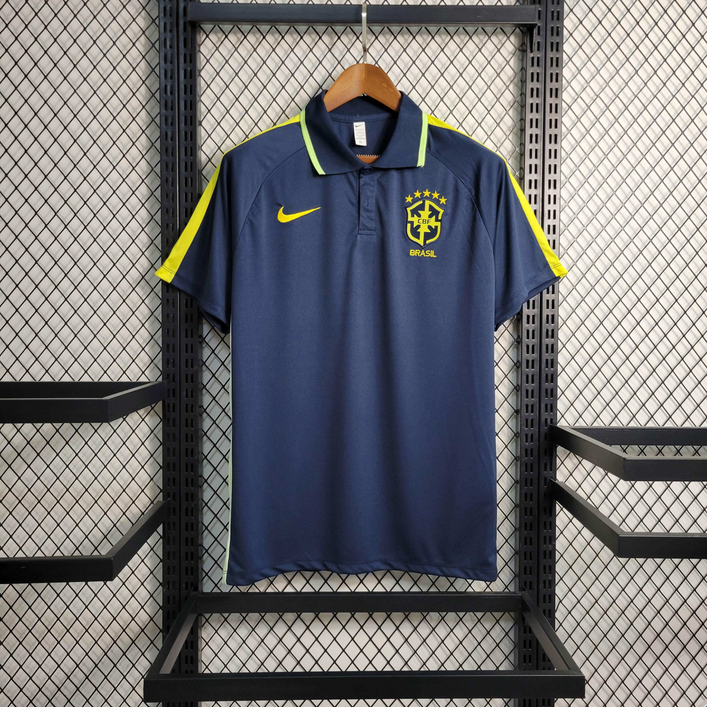 Camisa Brasil 2023 Nike Polo Masculina