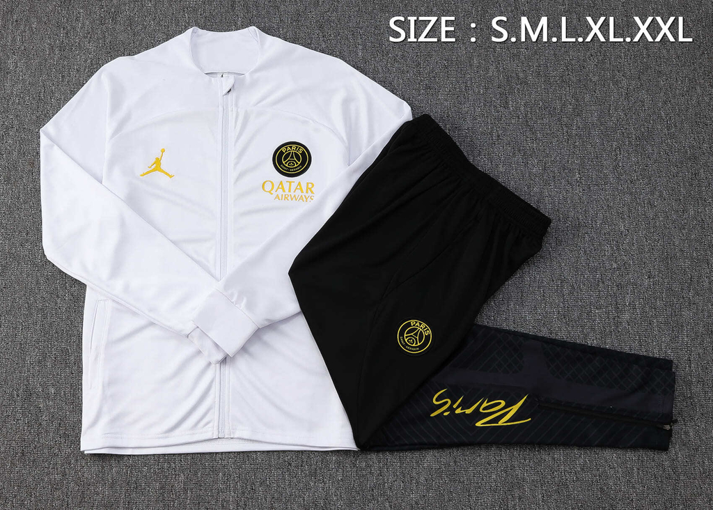 Conjunto Agasalho Treino PSG 2023 24 Jordan Masculino