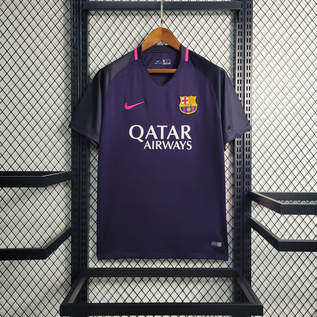 Camisa Barcelona Away (2) 2016/17 Nike Retrô Masculina