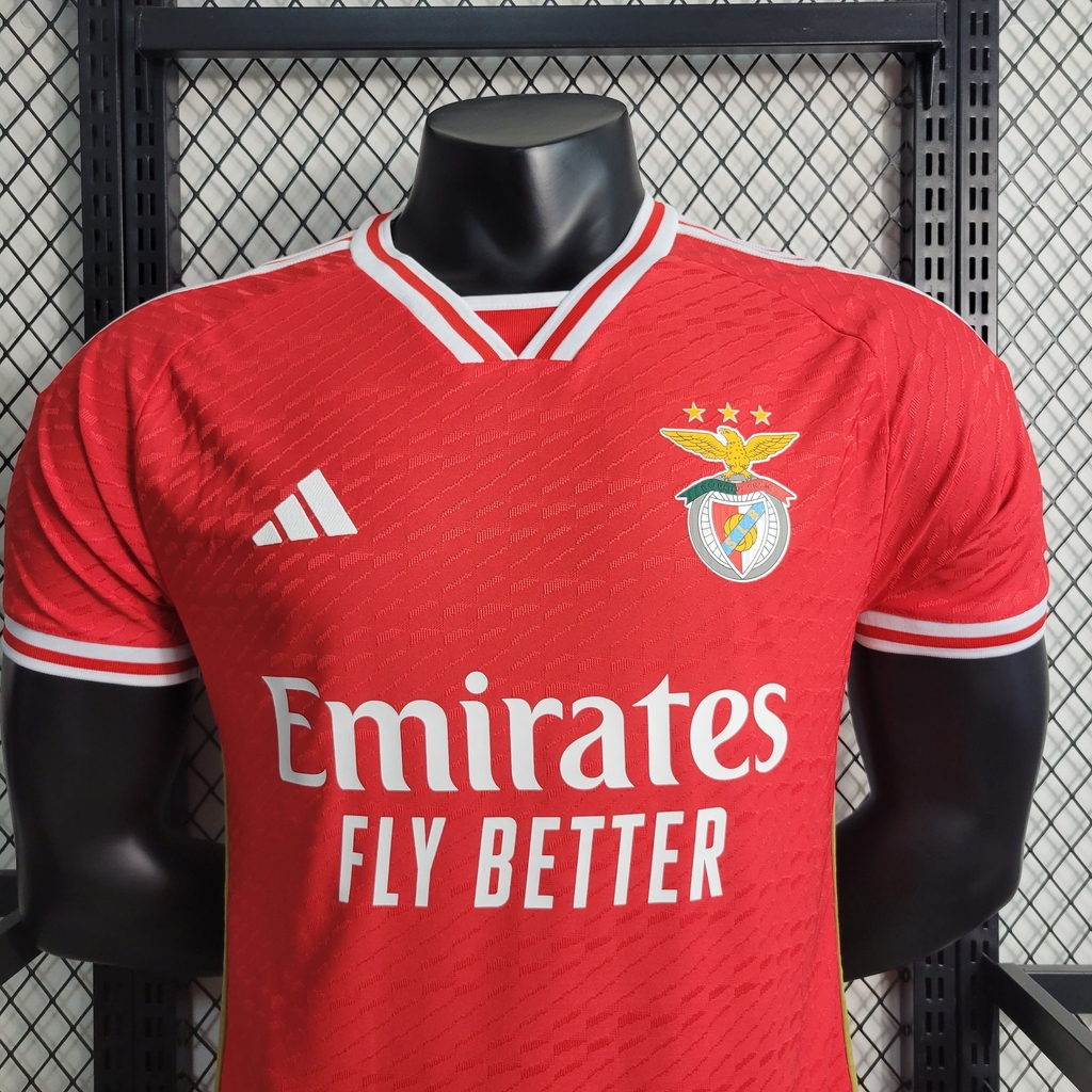 Camisa Benfica Home (1) 2023/24 Adidas Jogador Masculina