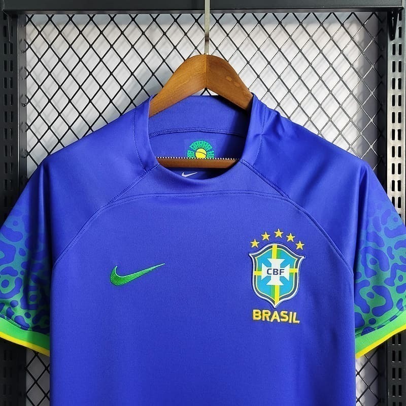Camisa do Brasil Nike Masculina Torcedor Oficial Jogo II 2023 Copa