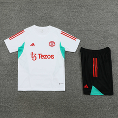 manchester-united-adidas-2023-2024-23-24-branco-branca-preto-preta-vermelho-vermelha-verde-claro-azul-camiseta-camisa-shorts-short-bermuda-conjunto-treino-treinar-treinamento-malhar-novo-nova-lancamento-temporada-fresco-profissional-verao-original-oficial