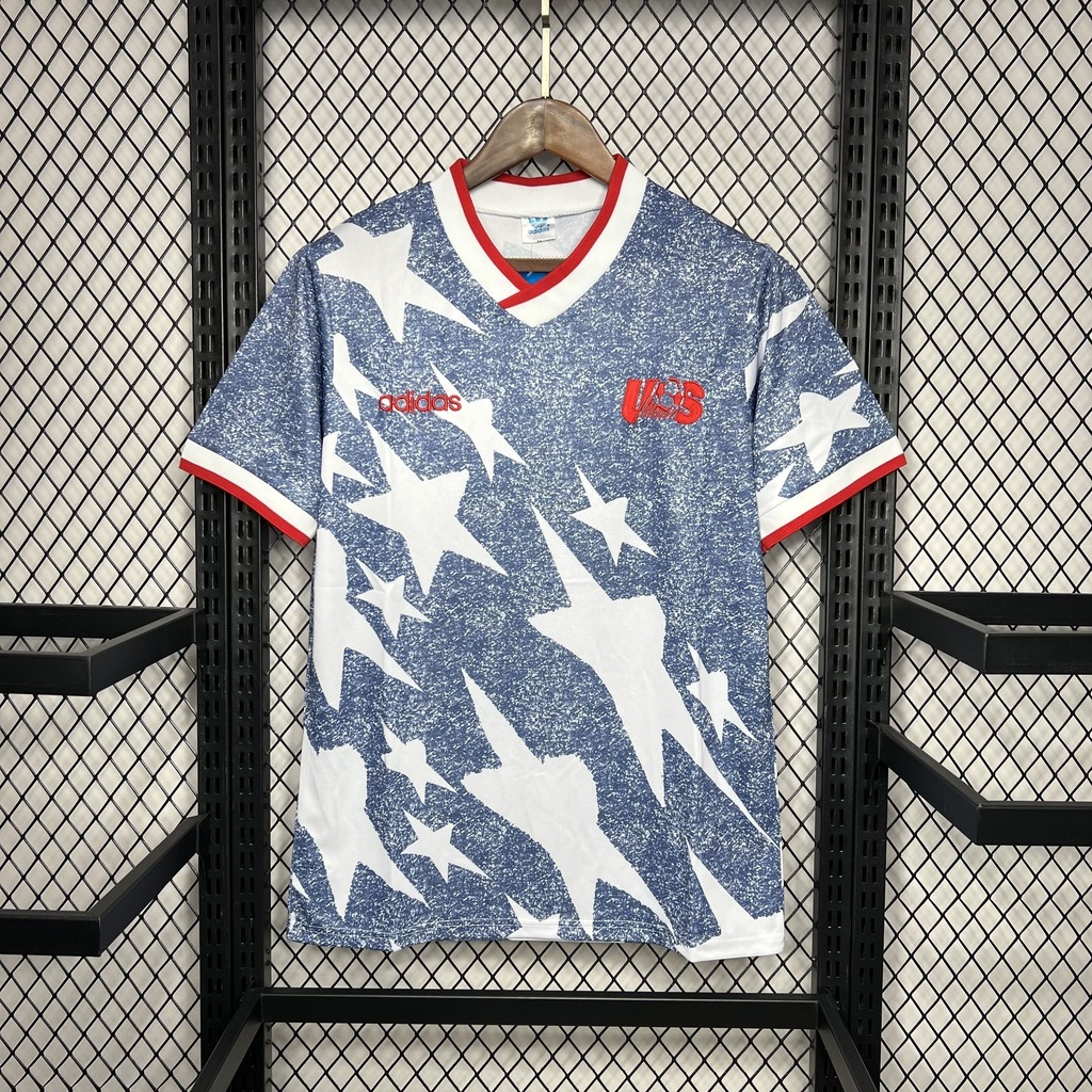 Camisa Estados Unidos Away 2 1994 Adidas Retro Masculina