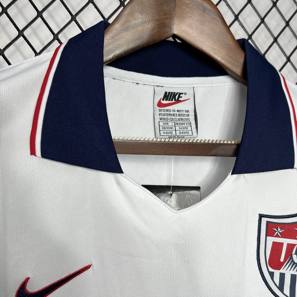 Camisa Estados Unidos Home 1 1995 Nike Retro Masculina