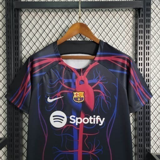 Camisa Barcelona Pré-Jogo 2023/24 Nike x Patta Torcedor Masculina
