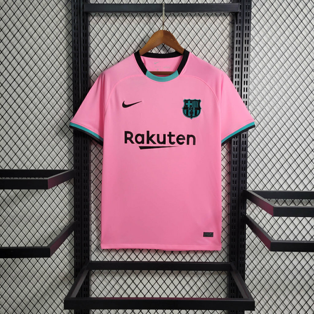 Camisa Barcelona Third (3) 2020/21 Nike Retrô Masculina