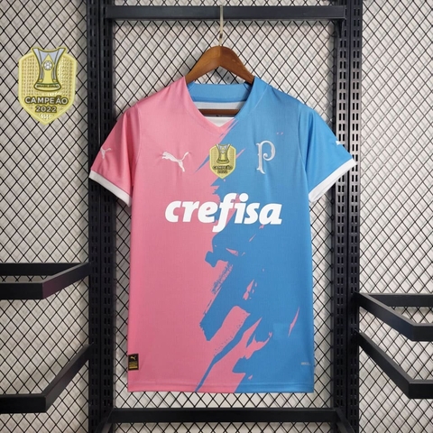 Camisa Palmeiras Outubro Rosa e Novembro Azul 2023 24 Puma