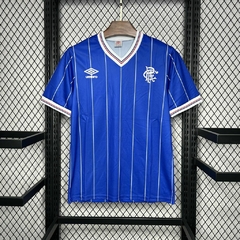 camisa-do-rangers-umbro-retrô-1982-1984-home-1-casa-titular-i-primeiro-azul-patrociníos-patrocinadores-uniforme-antiga-contemporânea-autêntica-rara-colecionadores-profissional-torcedor-torcedores-elastano-comprar-online-