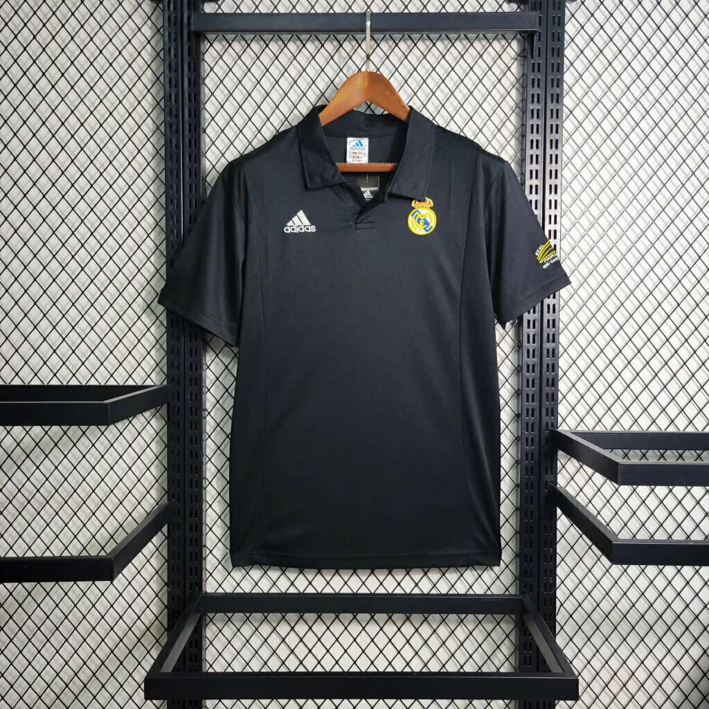 Camisa Real Madrid Champions League 2002 03 Adidas Retro Masculina
