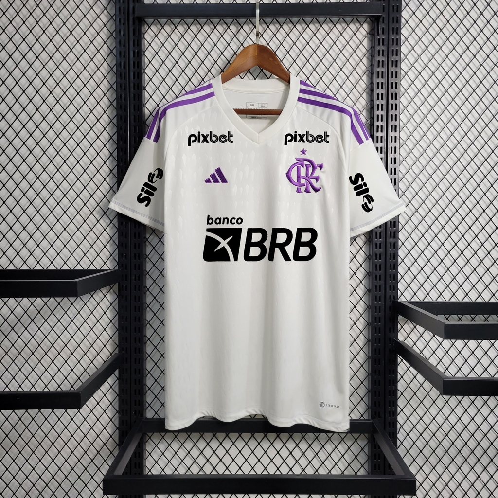 Casaco do flamengo 2019 branco outlet