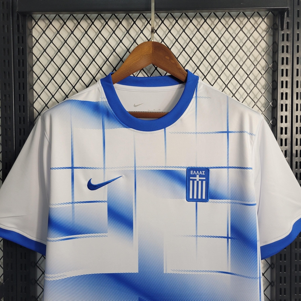 Camisa Grécia Home (1) 2023 Nike Torcedor Masculina