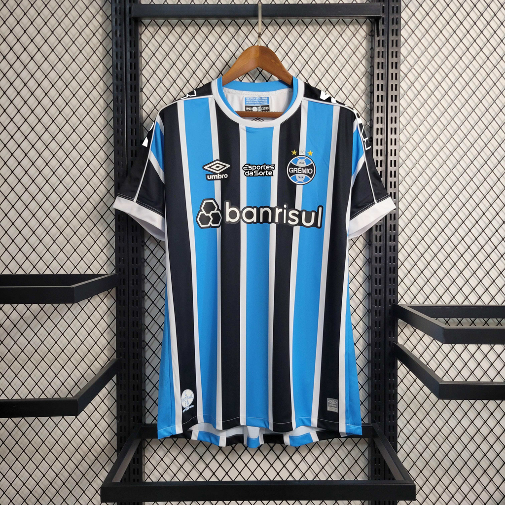 Grêmio anuncia novo patrocinador na camisa de jogo do profissional