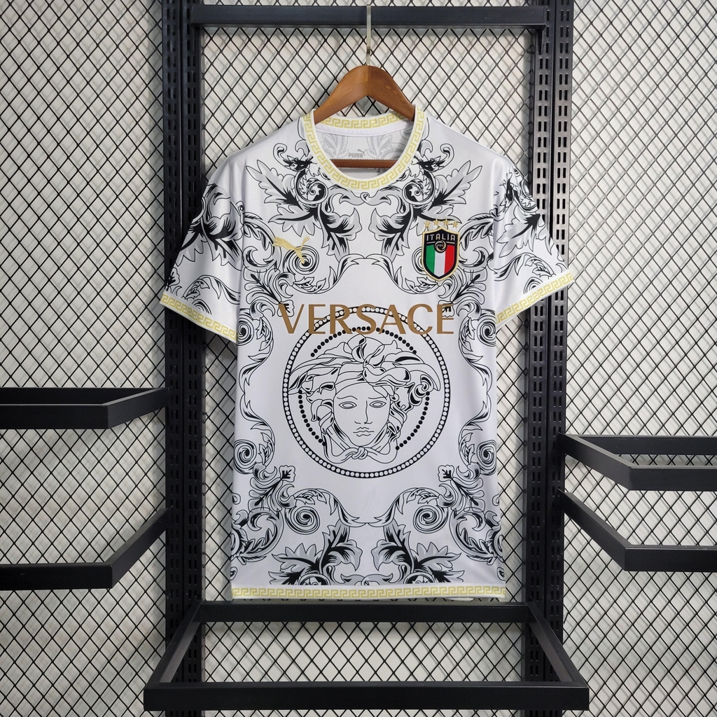 Camiseta Versace Medusa Branca